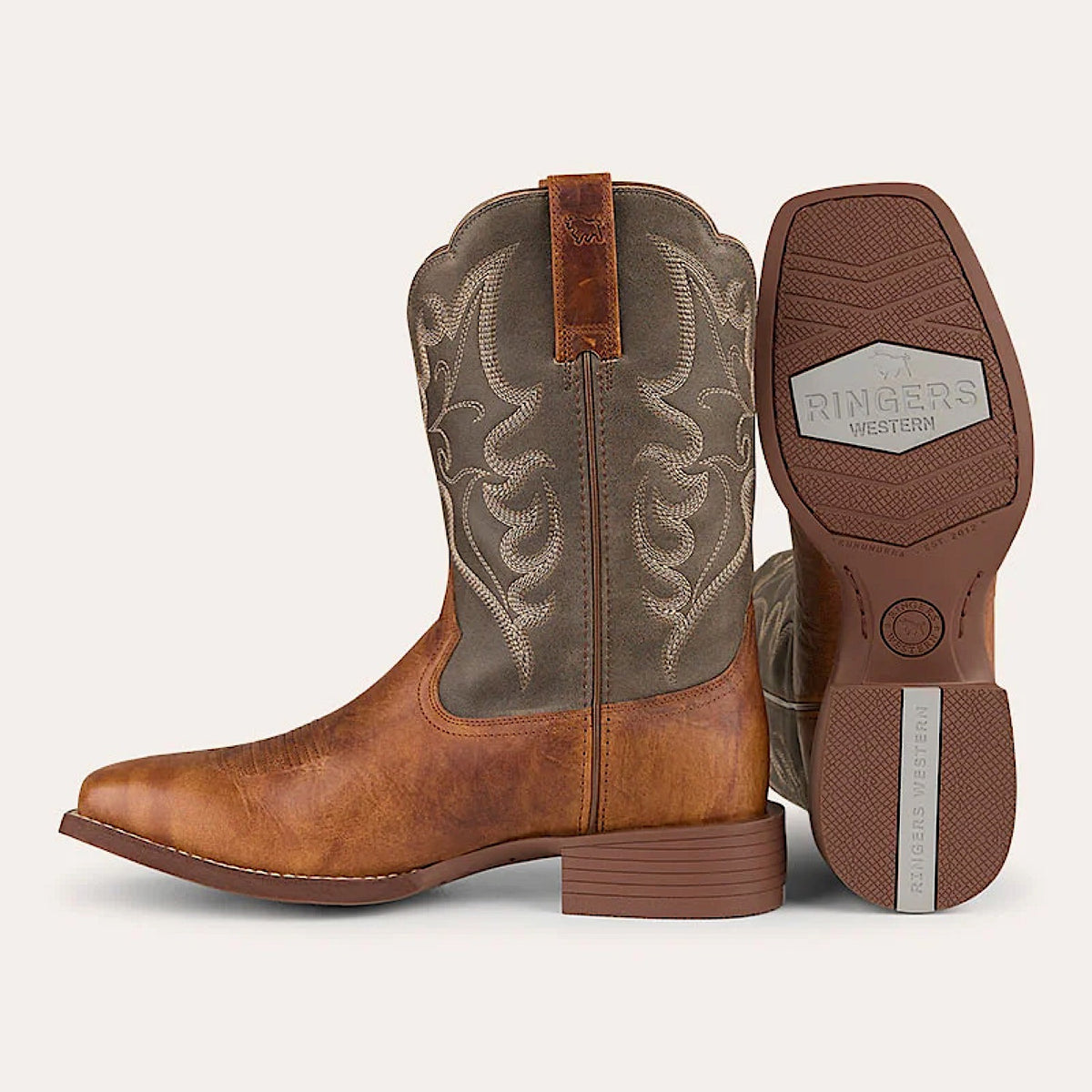 Ringers Western Men’s Wilko Boot - Grey/Brown