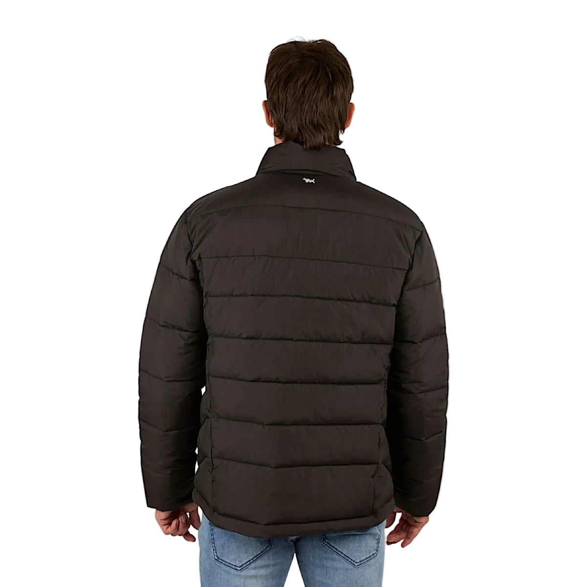 Ringers Western Men's Perisher Pack Away Puffer Jacket - Black