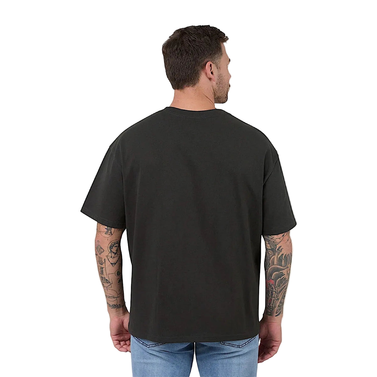 Ringers Western Men's Who Give A Buck Box Fit T-Shirt - Charcoal