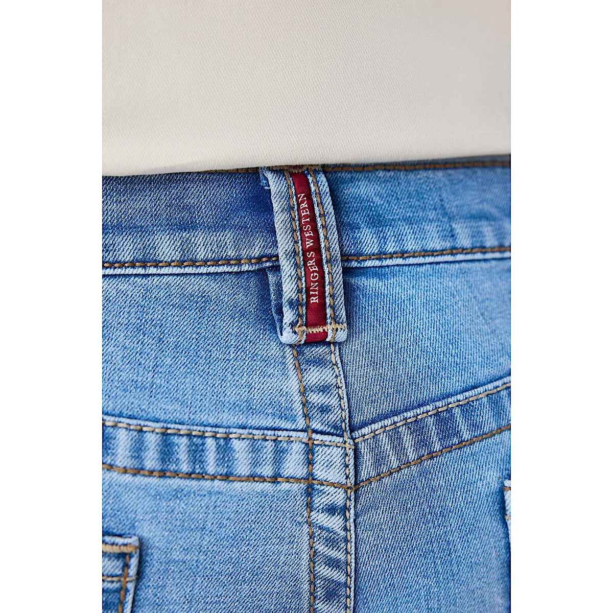 Ringers Western Men's Blaze Relaxed Boot Cut Jean - Light Blue