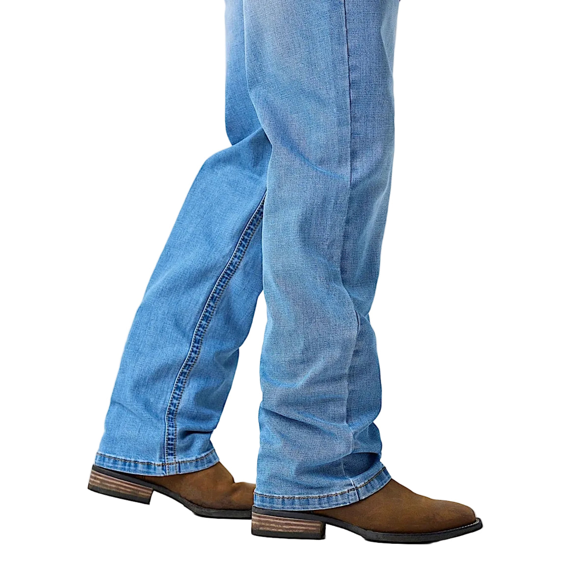 Ringers Western Men's Blaze Relaxed Boot Cut Jean - Light Blue