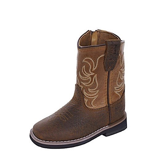 Pure Western TODDLER Lincoln Boot Brown/Tan