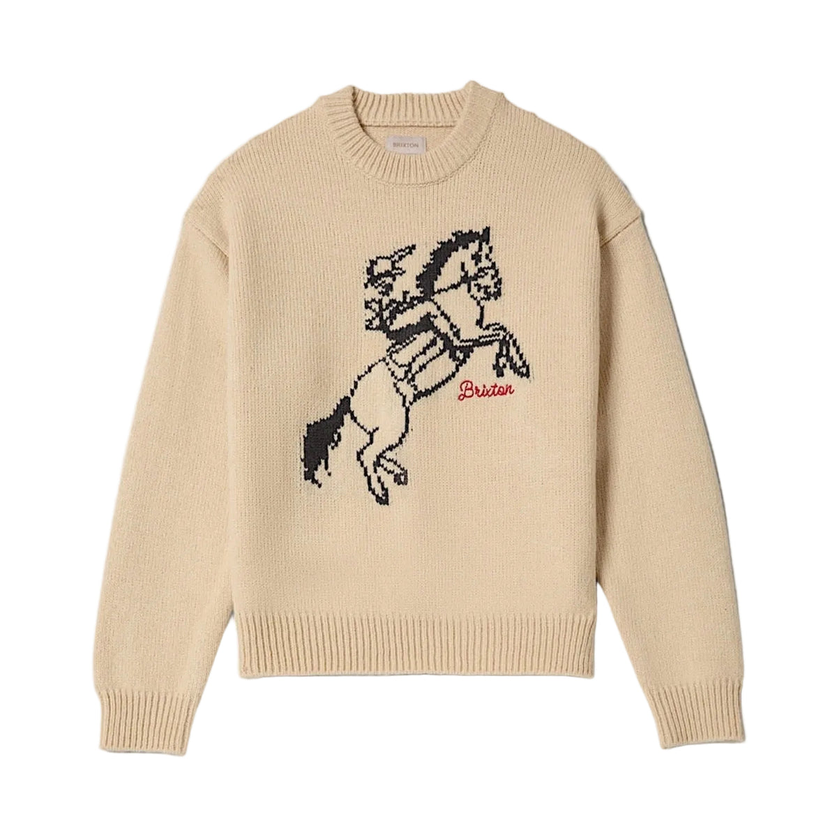 Brixton Women's Ranching Club Crew Sweater - Whitecap