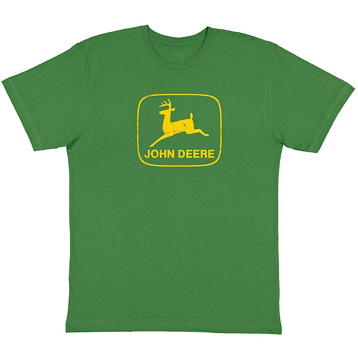 John Deere Men's Vintage Logo T-Shirt - Green