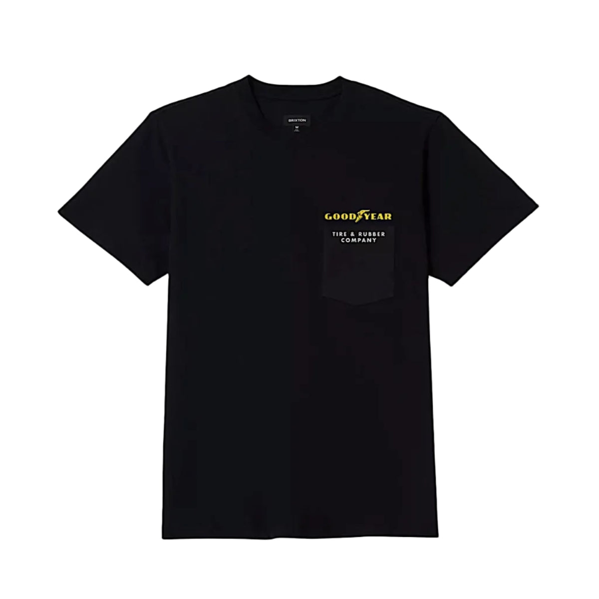 Brixton Men’s Goodyear Service Pocket Tee - Black
