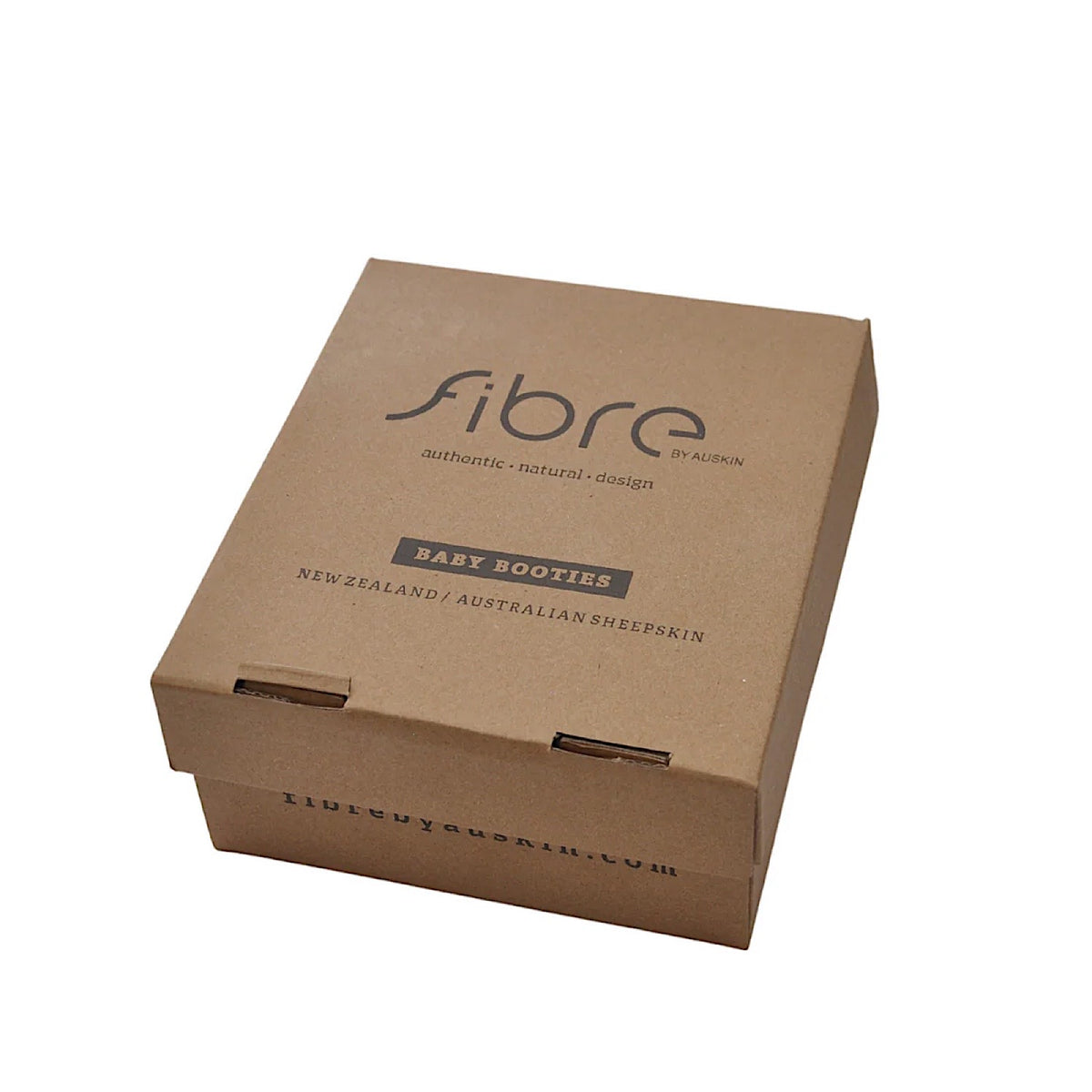 Auskin Tykes Sheepskin Booties - Walnut