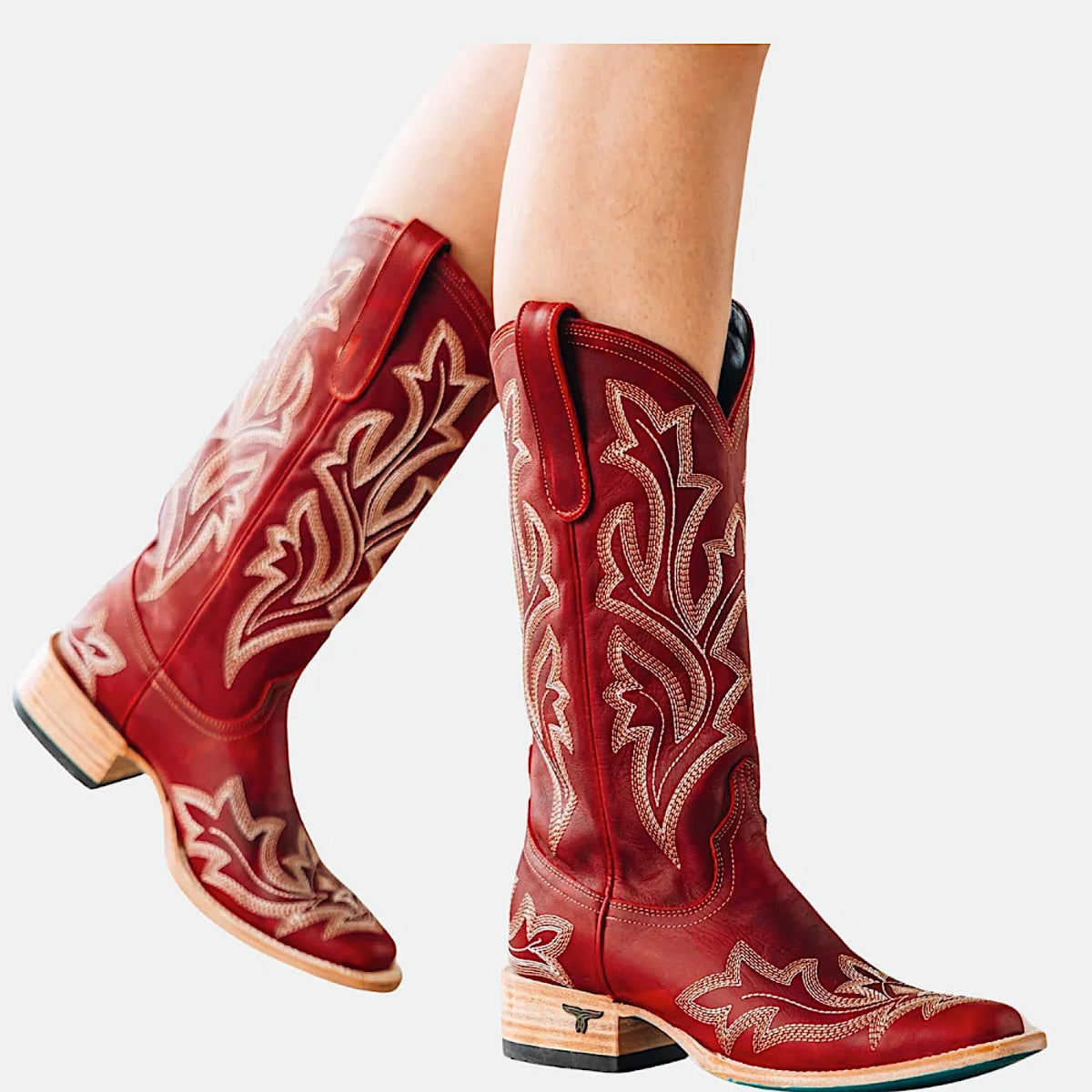 Lane Boots Saratoga Square Toe Boot - Smoldering Ruby