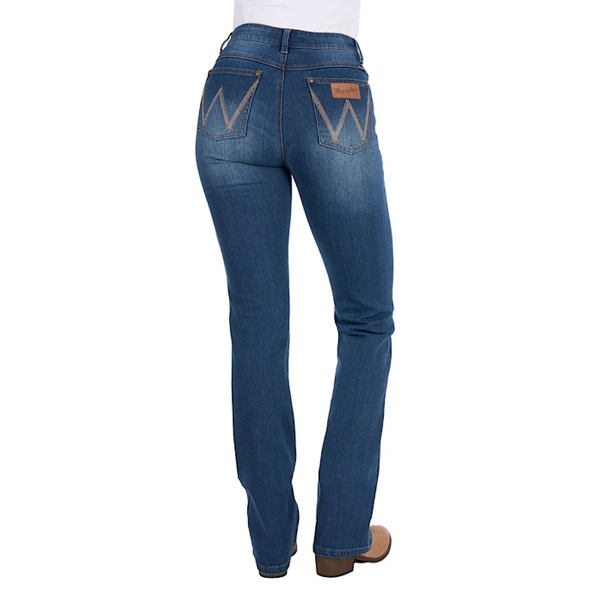 Wrangler Women's Etta Boot Cut Jean - Bailey - Mid Indigo