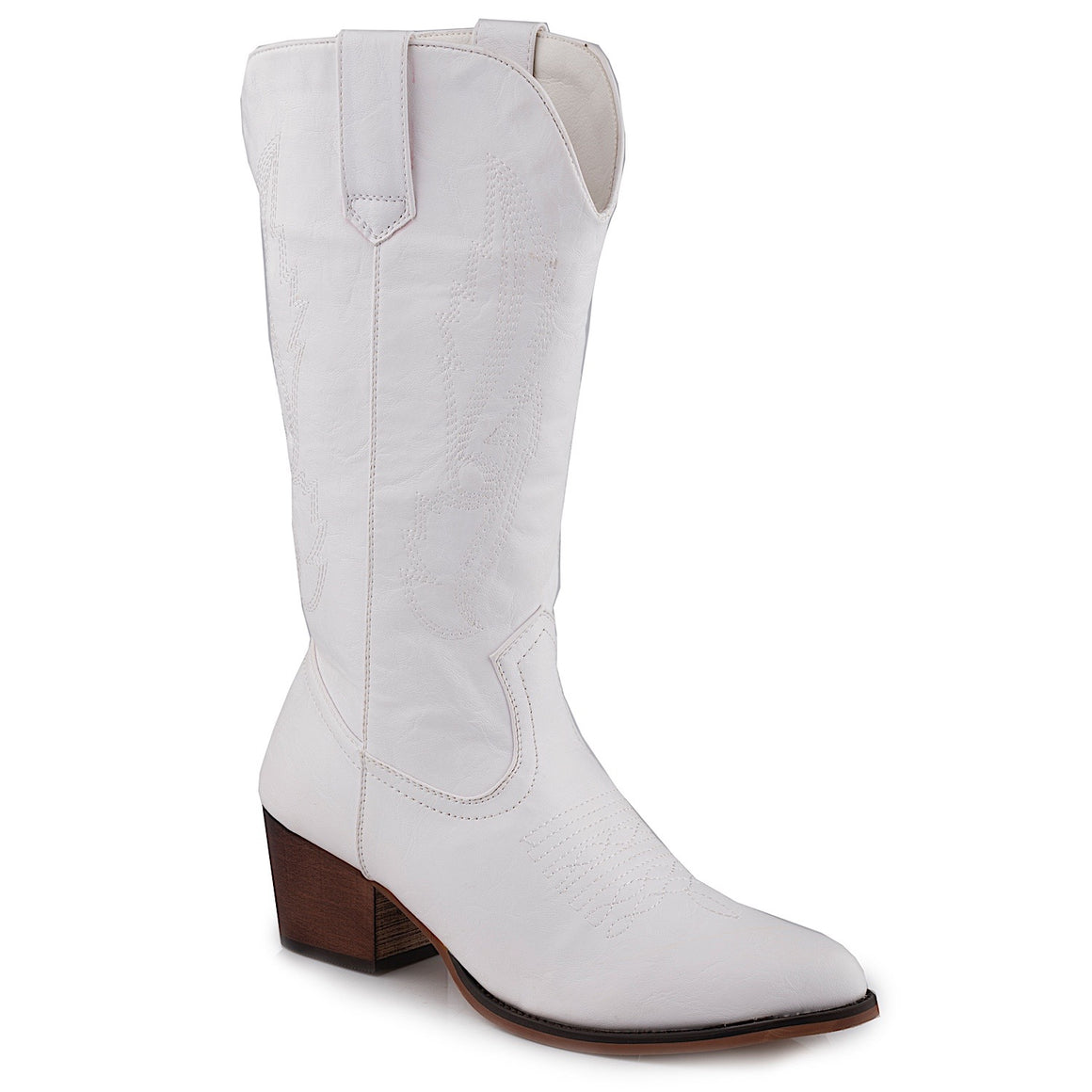 Roper Women's Nettie Pointy Toe Boot - White