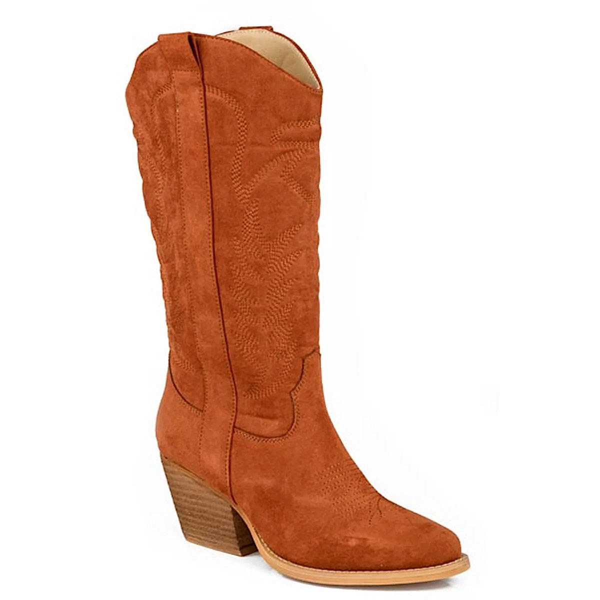 Roper Womens Tillie Western Boot - Rust