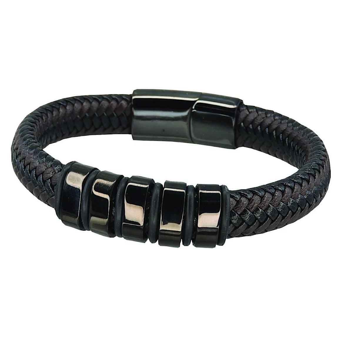 Avenel Genuine Leather Bracelet Crusader