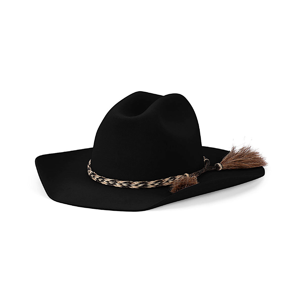 Avenel The Pickup Rider Fur Felt Hat - Bitumen