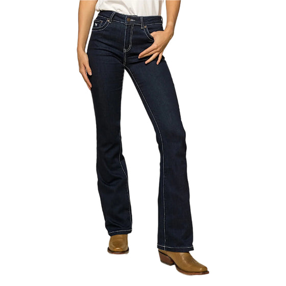 Ringers Western Women's Caroline Bootleg Jean - Indigo Blue