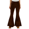 Ringers Western Women's Norah Super Flare Jean - Chocolate Corduroy