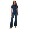 Ringers Western Women's Juniper Bootleg Jumpsuit - Classic Blue