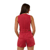 Ringers Western Women's Saige Denim Vest - Red