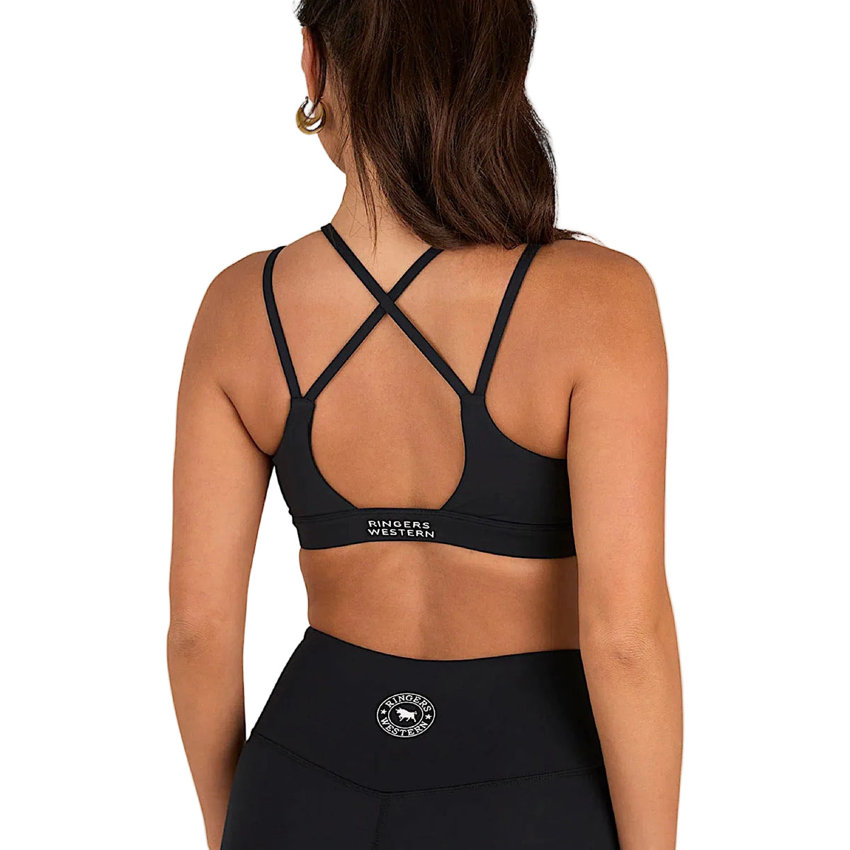 Ringers Western Women’s Anikafit Signature Crop - Black