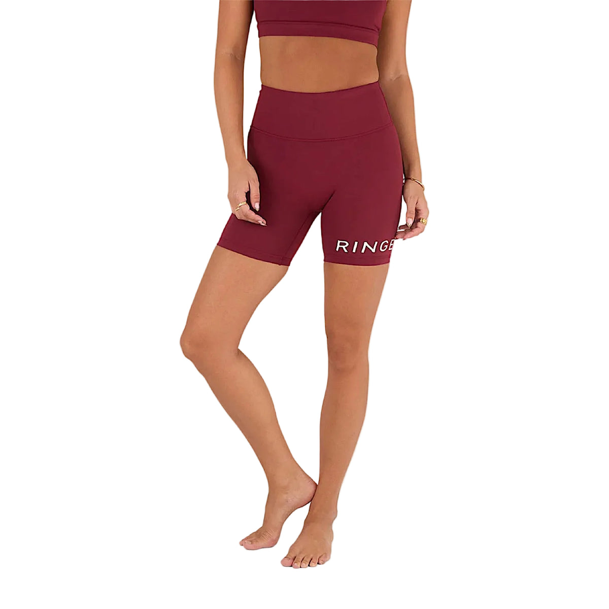 Ringers Western Women’s Anikafit Signature Short - Cabernet