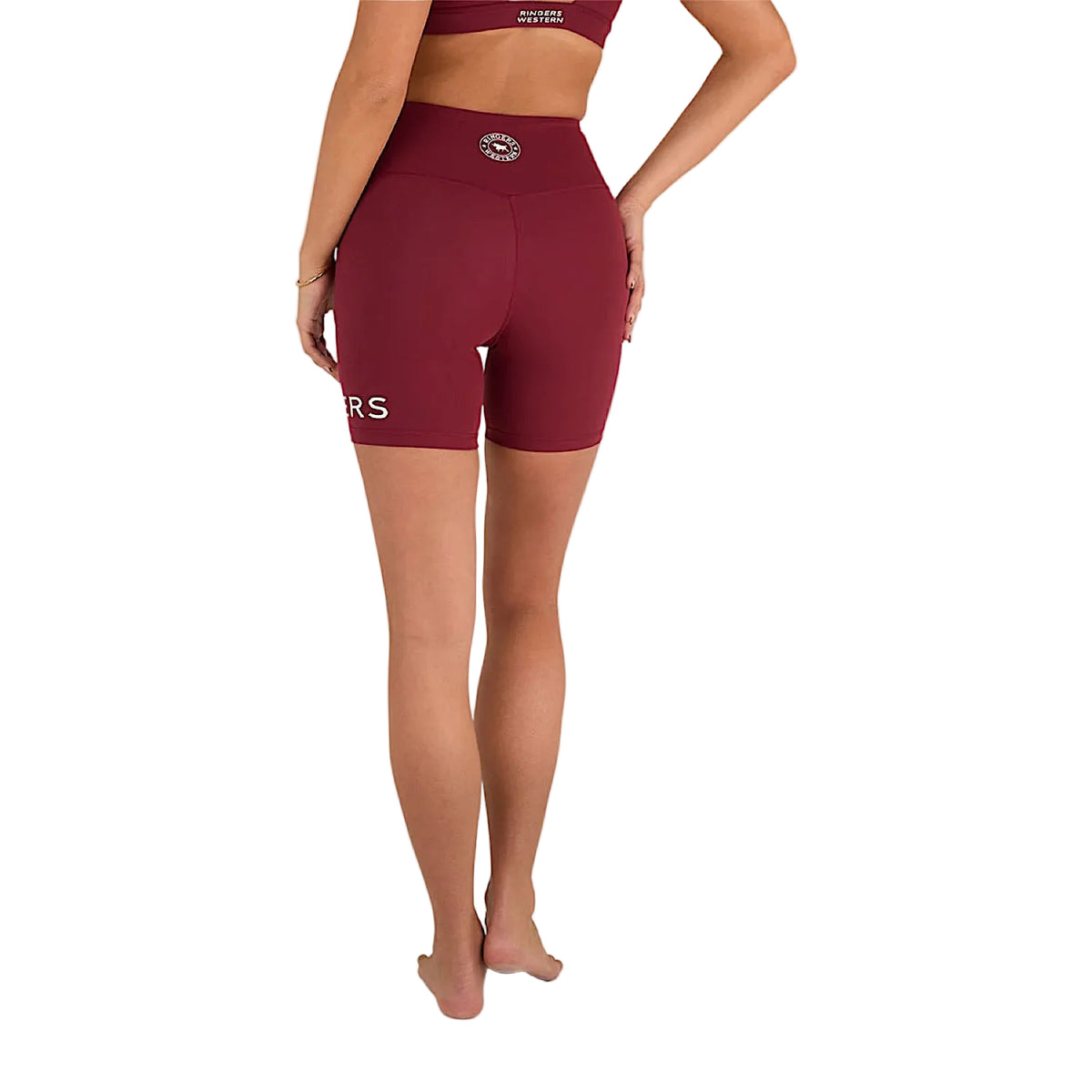 Ringers Western Women’s Anikafit Signature Short - Cabernet