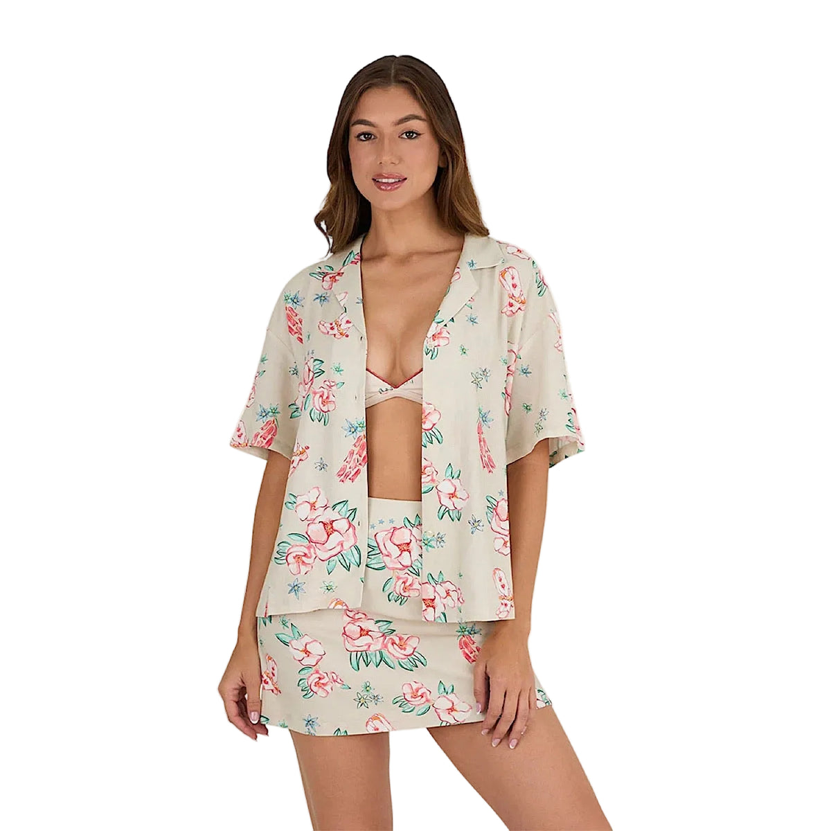 Ringers Western Women’s Last Dance Button Down Shirt - Off White