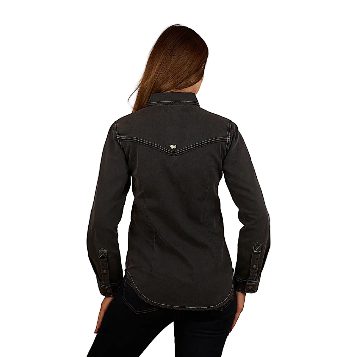 Ringers Western Women’s Sarina Shirt - Washed Black