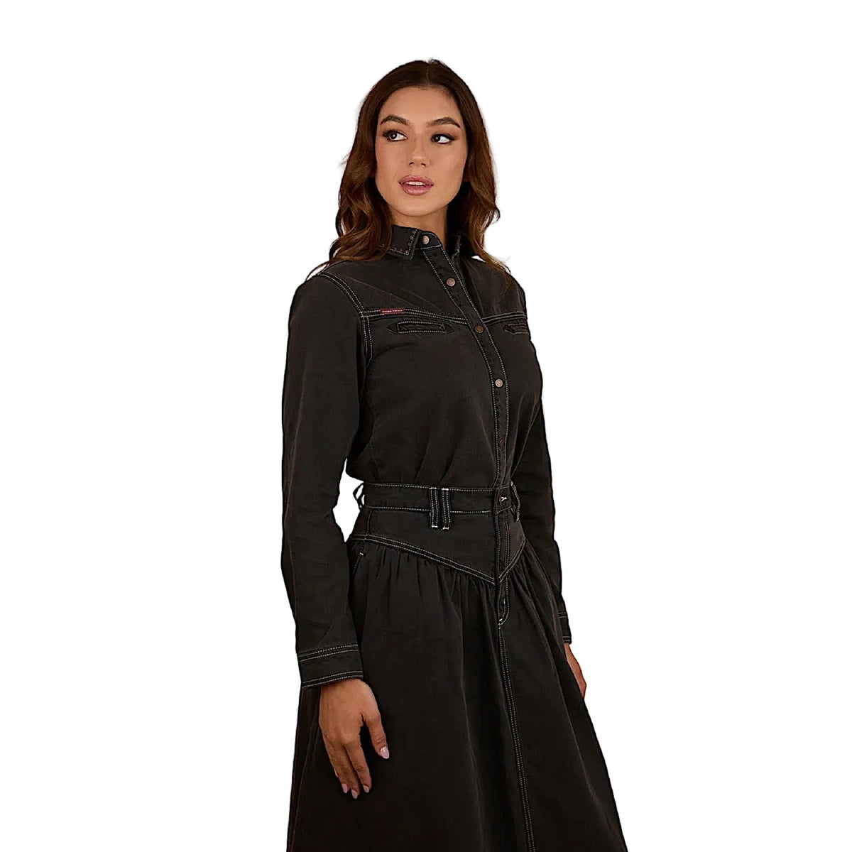 Ringers Western Women’s Sarina Shirt - Washed Black