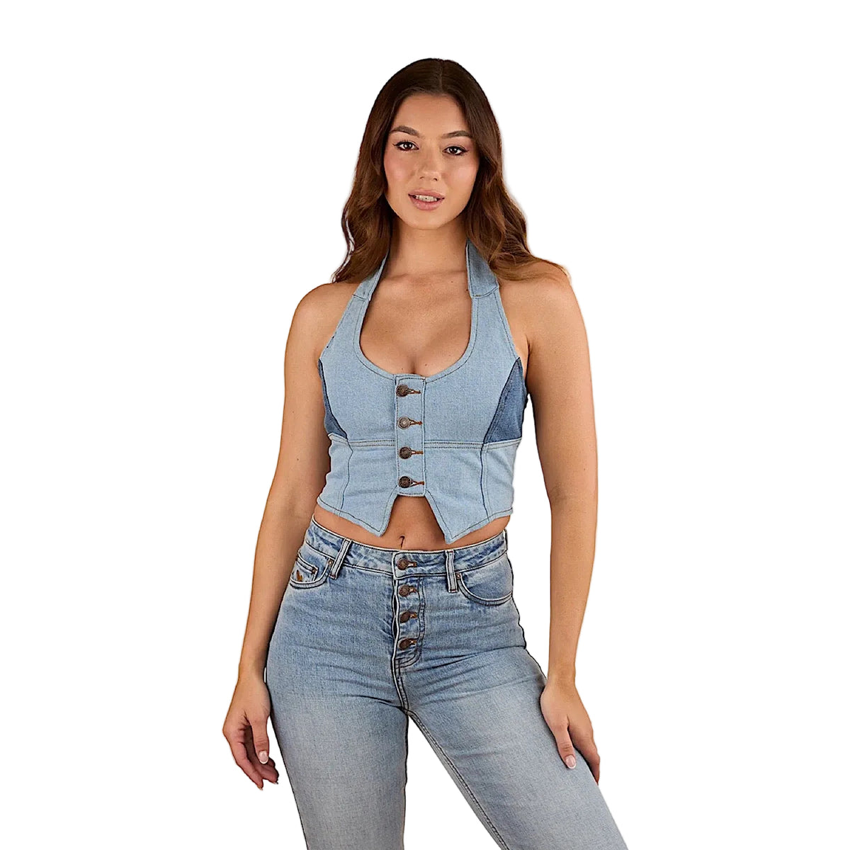 Ringers Western Women’s Alinta Denim Bustler - Denim Blue