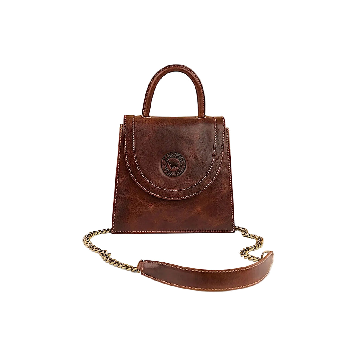 Ringers Western Toro Emenzo Hand Bag - Cognac