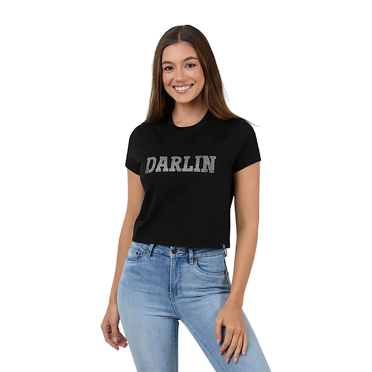 Ringers Western Women's Darlin Baby T-Shirt - Black