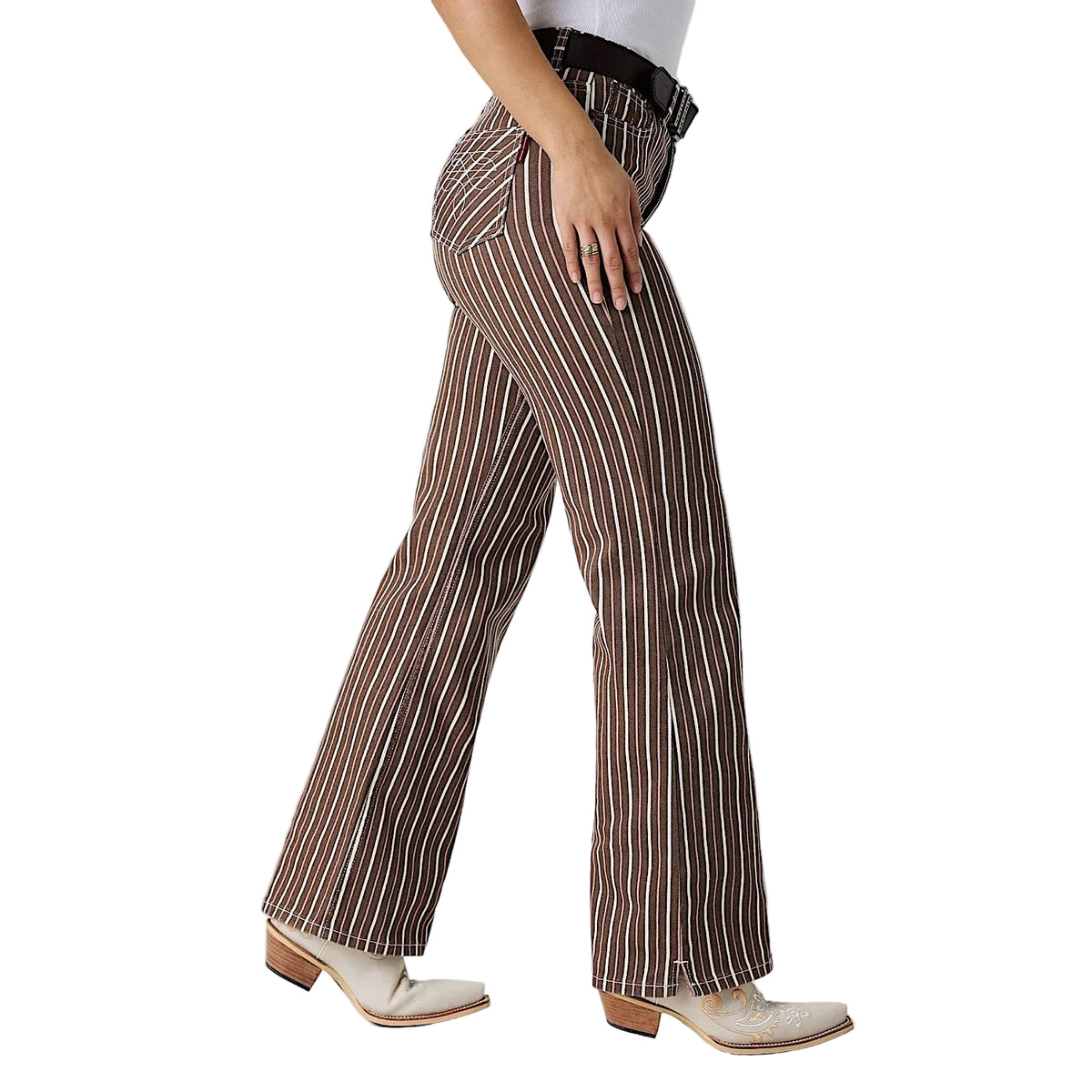 Ringers Western Women's Tenika Striped Denim Jean - Country Stripe