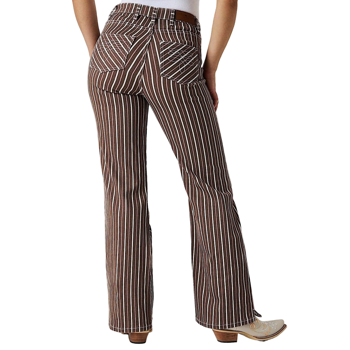 Ringers Western Women's Tenika Striped Denim Jean - Country Stripe