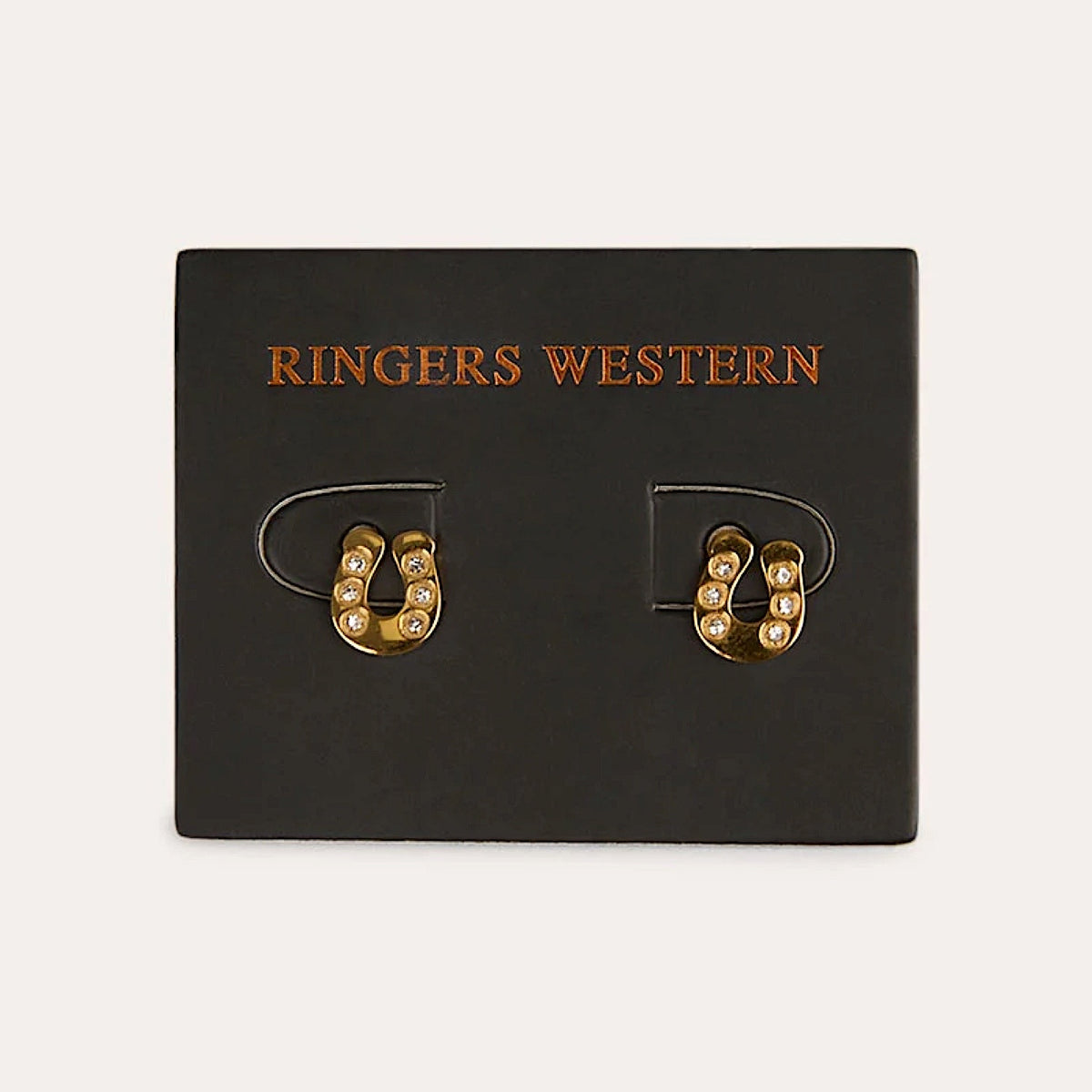 Ringers Western Women's Fortune Stud Earrings - Gold