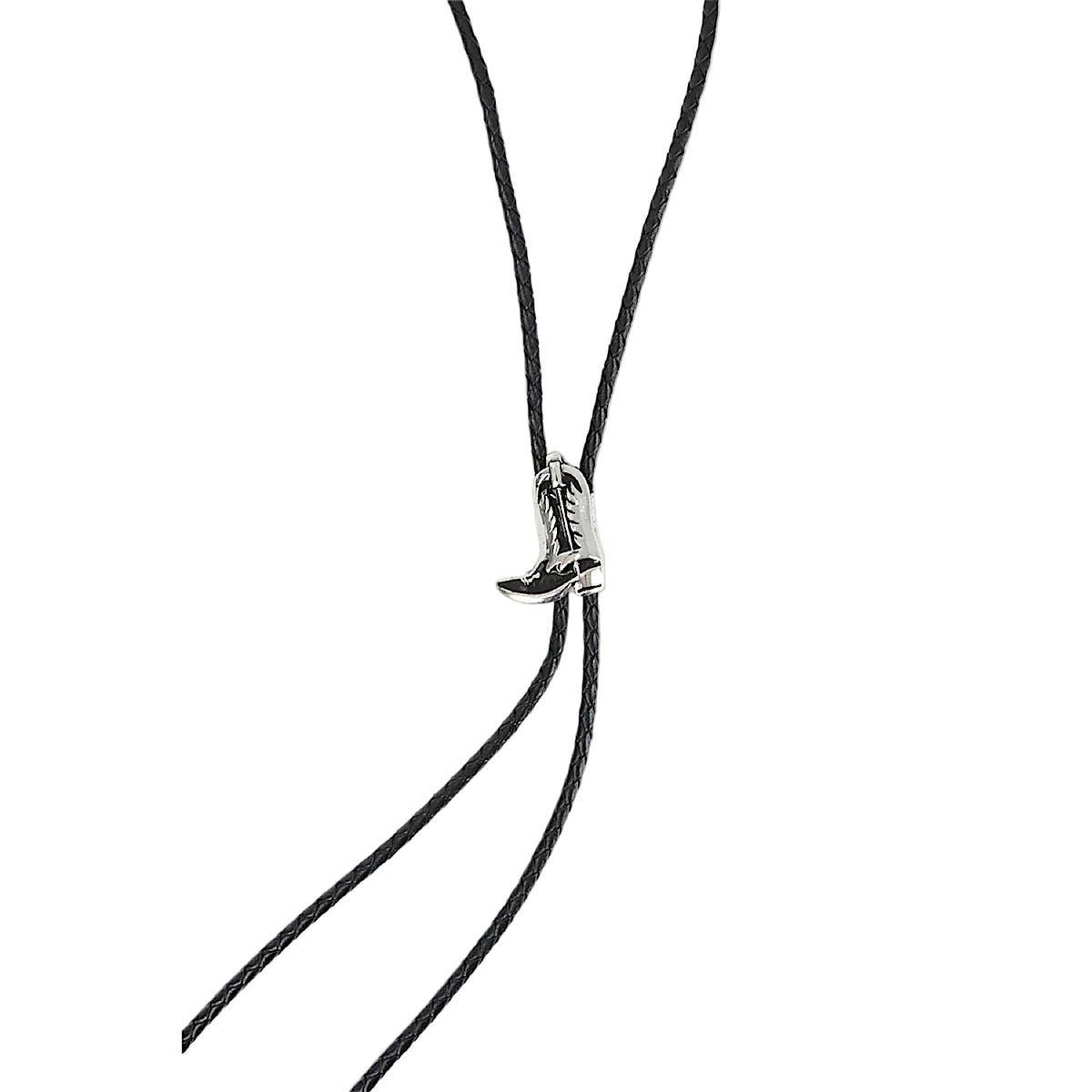 Ringers Western Scootin Bolo Tie - Antique Silver