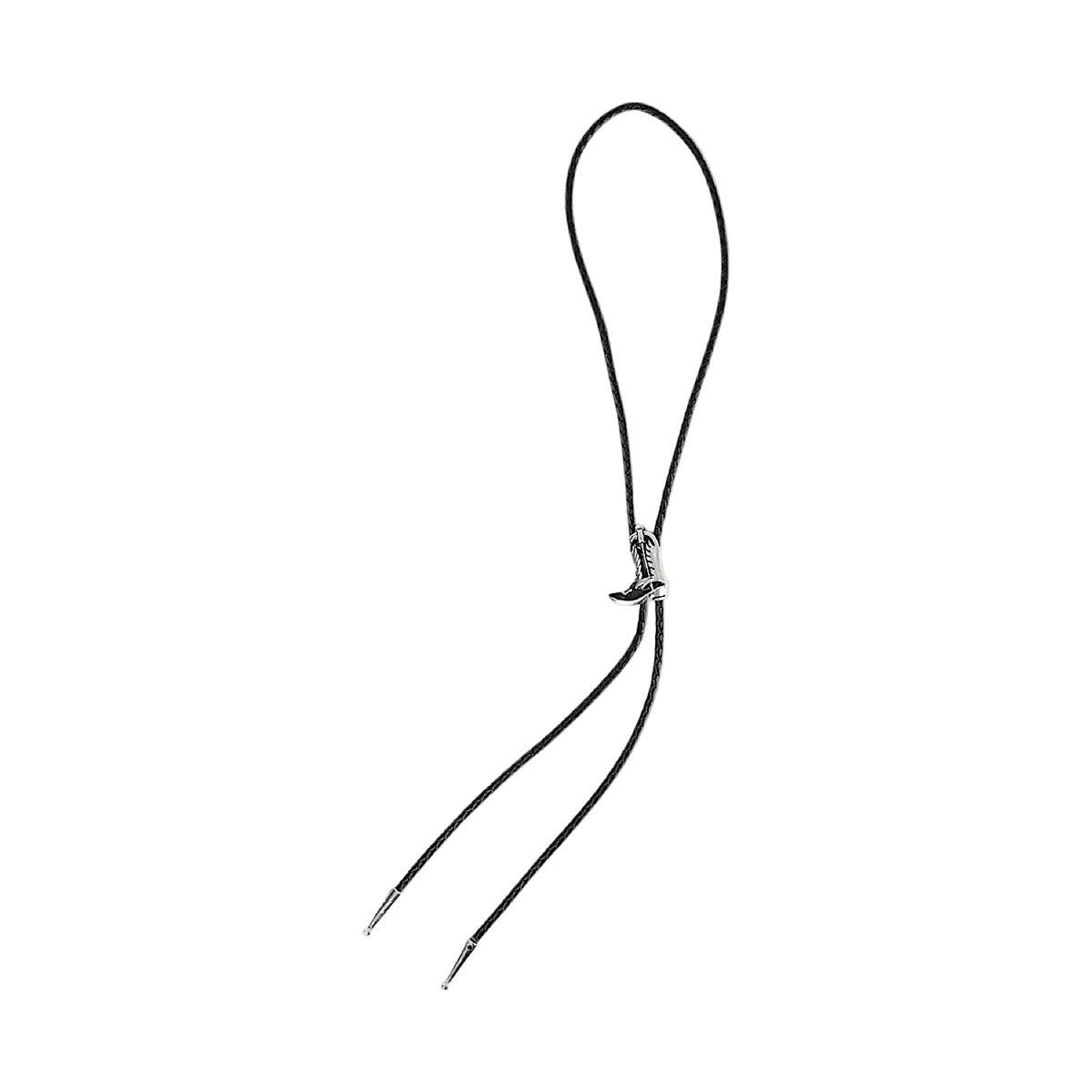 Ringers Western Scootin Bolo Tie - Antique Silver