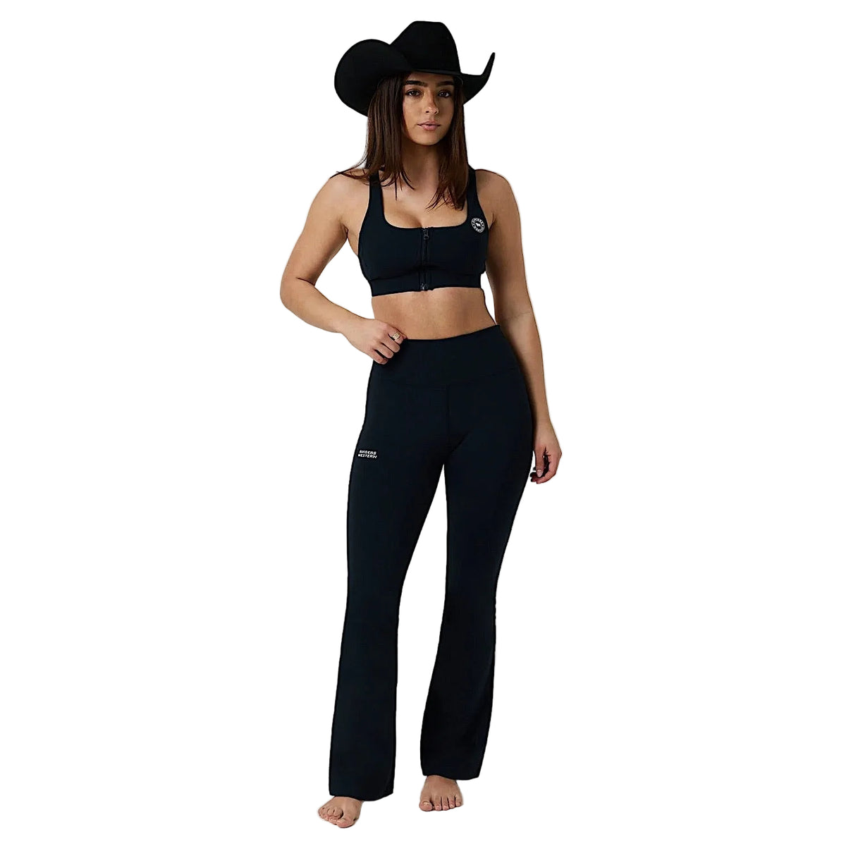 Ringers Western Women's Anikafit Bootleg Flare Legging - Black