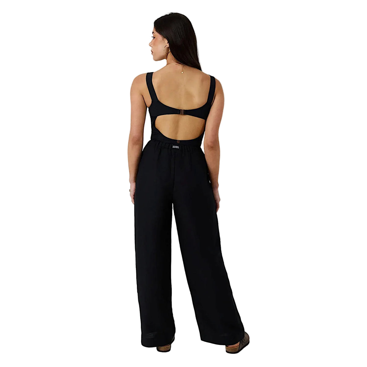 Ringers Western Women's Throw On Drawstring Beach Pant - Black