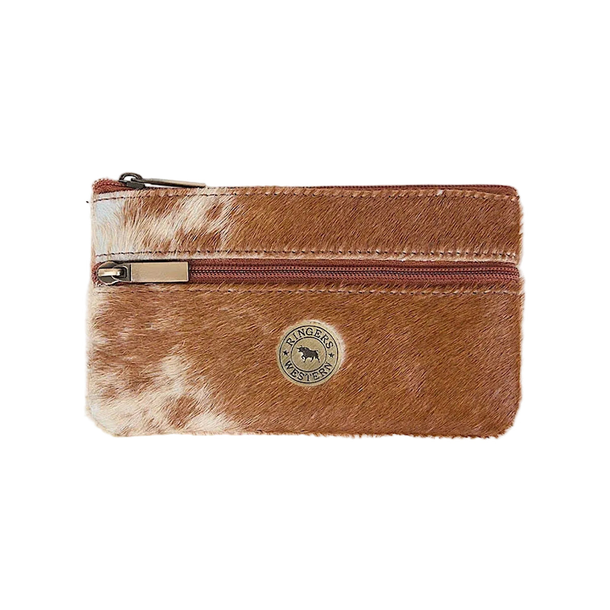 Ringers Western Toro Coin Purse - Off White/Brown