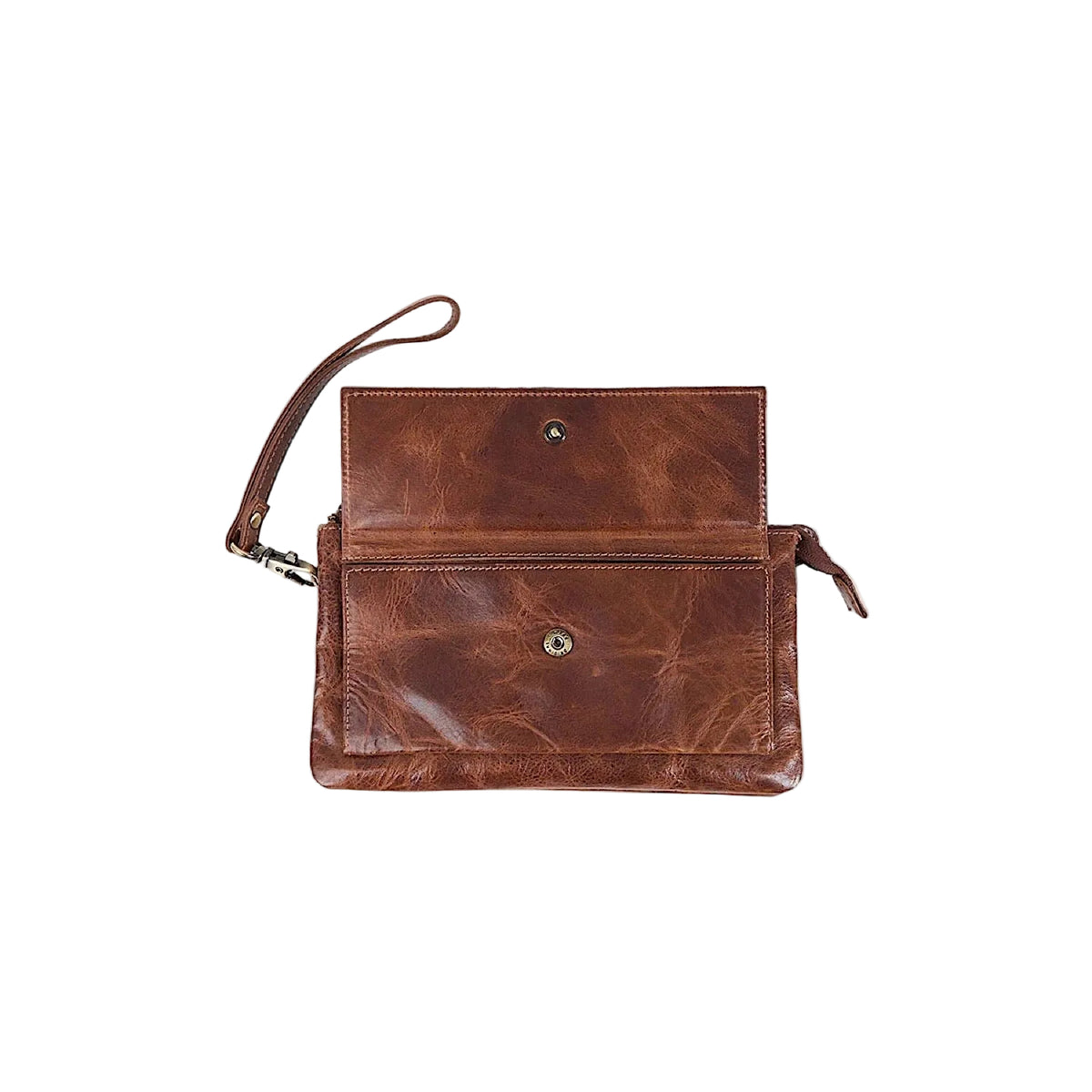 Ringers Western Toro Strap Purse - Cognac