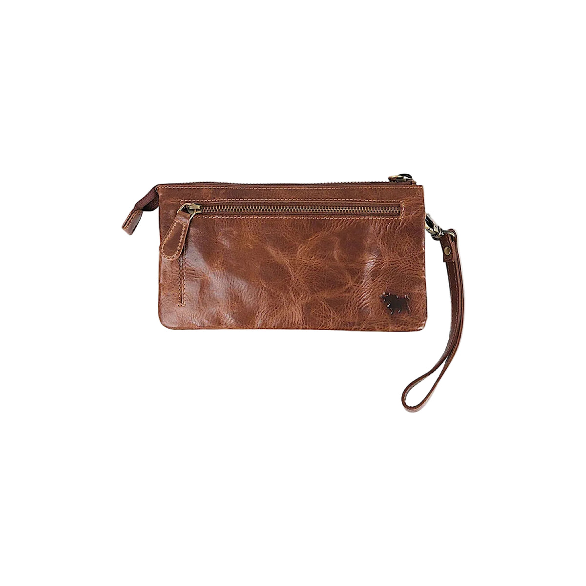 Ringers Western Toro Strap Purse - Cognac