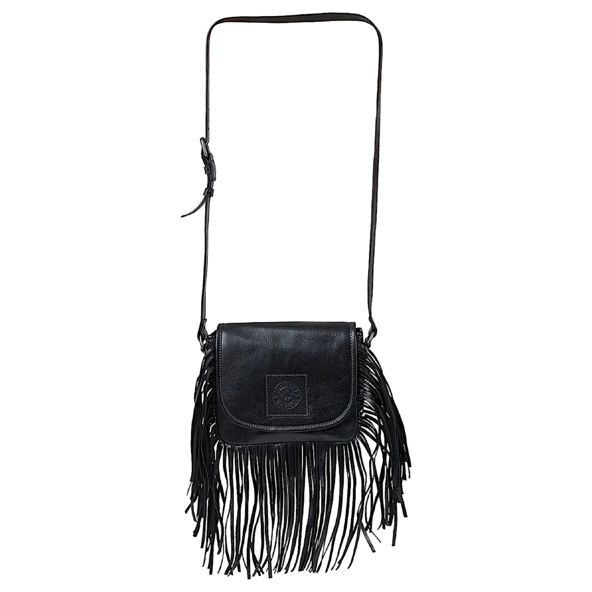 Ringers Western Toro Tassle Saddle Bag - Black