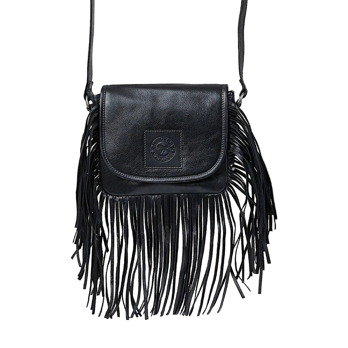 Ringers Western Toro Tassle Saddle Bag - Black