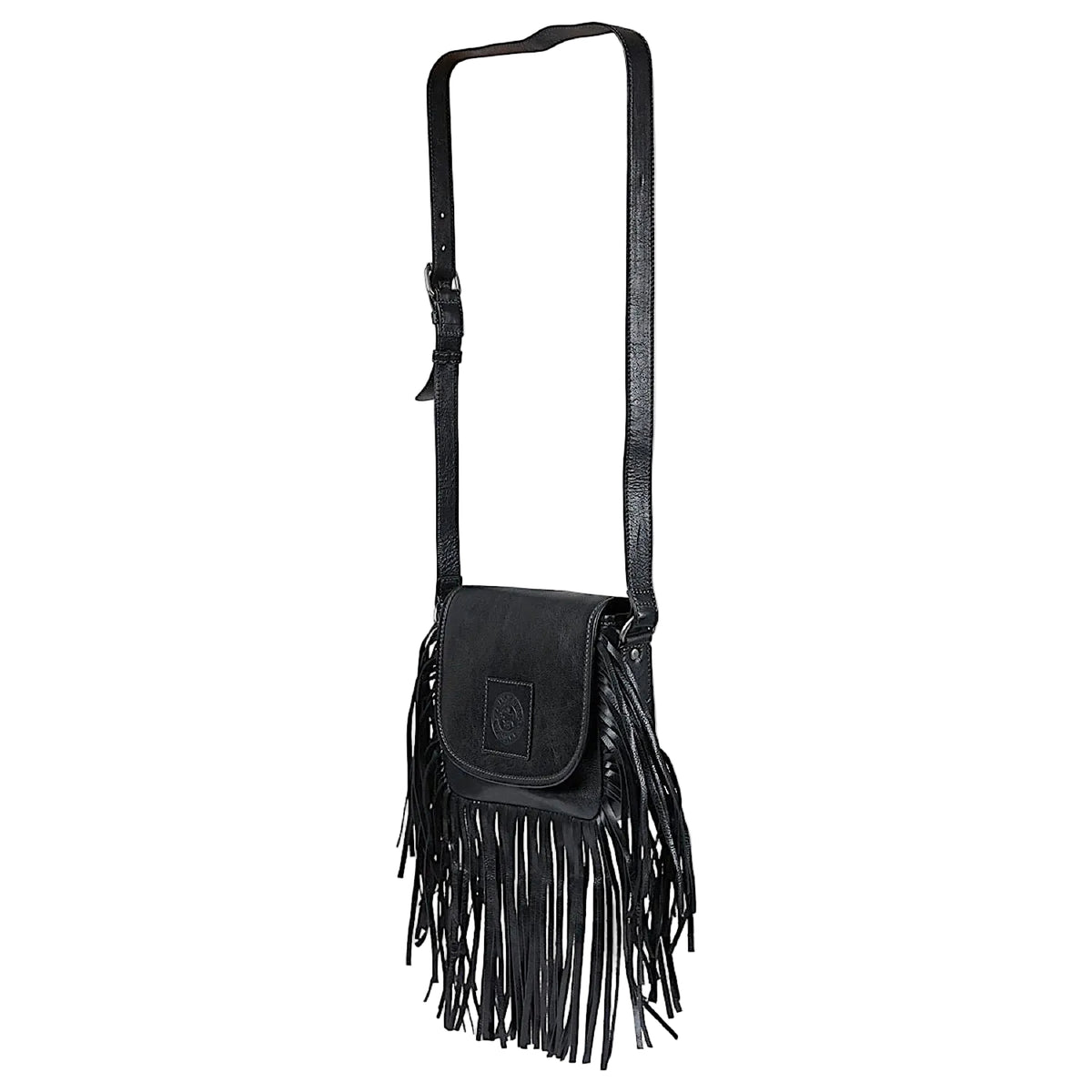 Ringers Western Toro Tassle Saddle Bag - Black