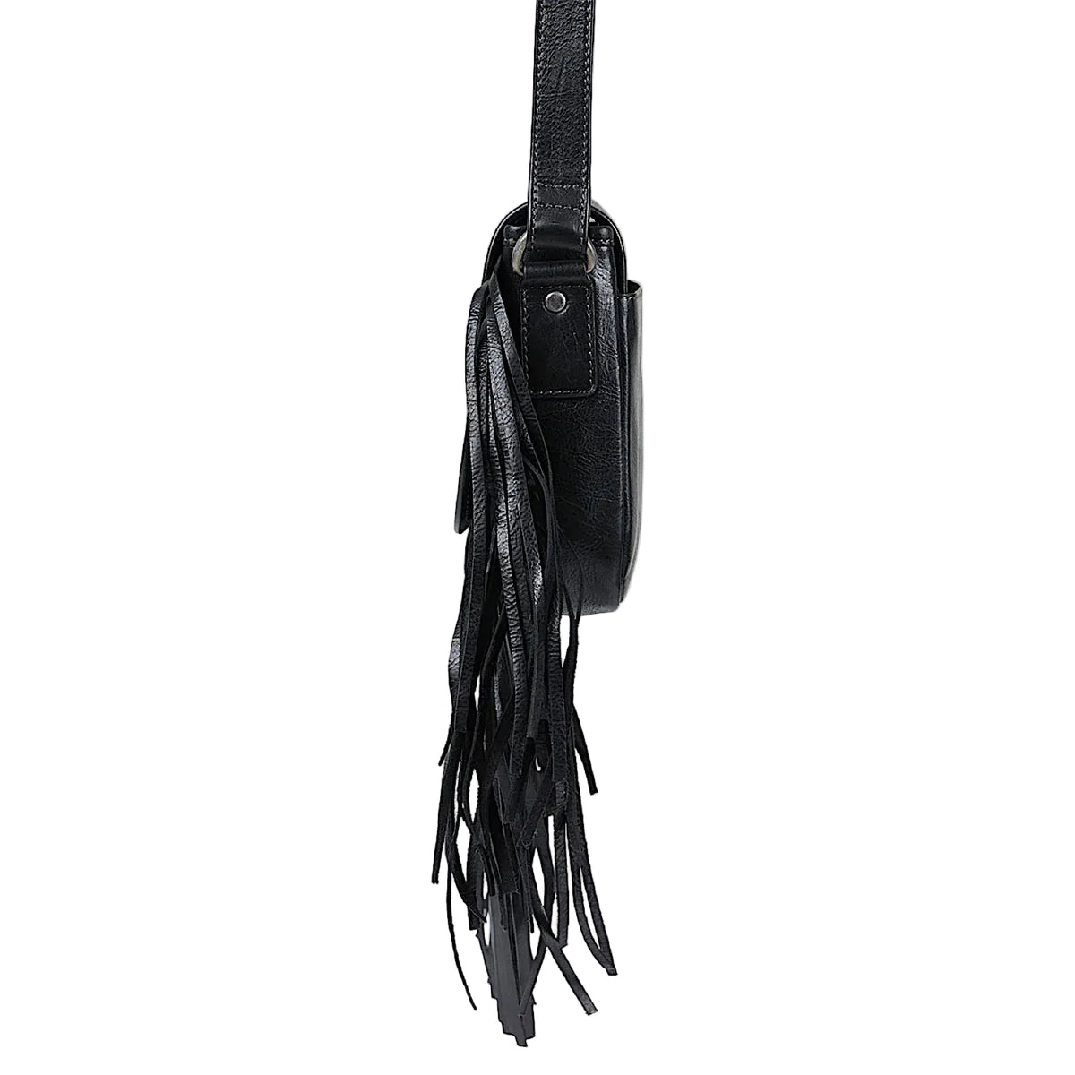 Ringers Western Toro Tassle Saddle Bag - Black