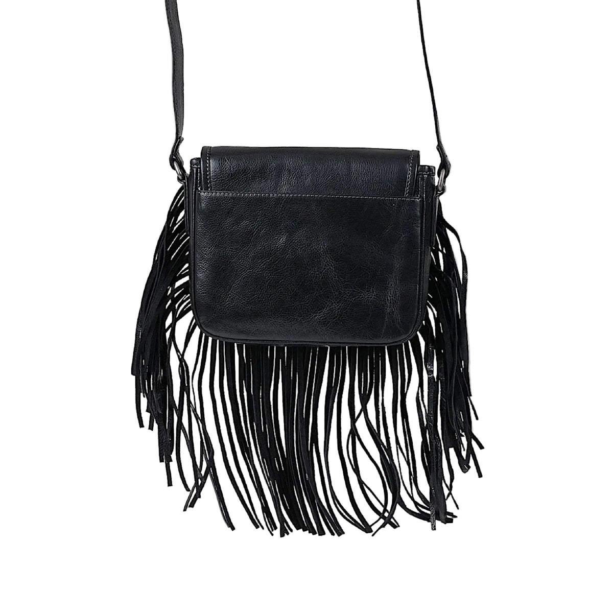 Ringers Western Toro Tassle Saddle Bag - Black