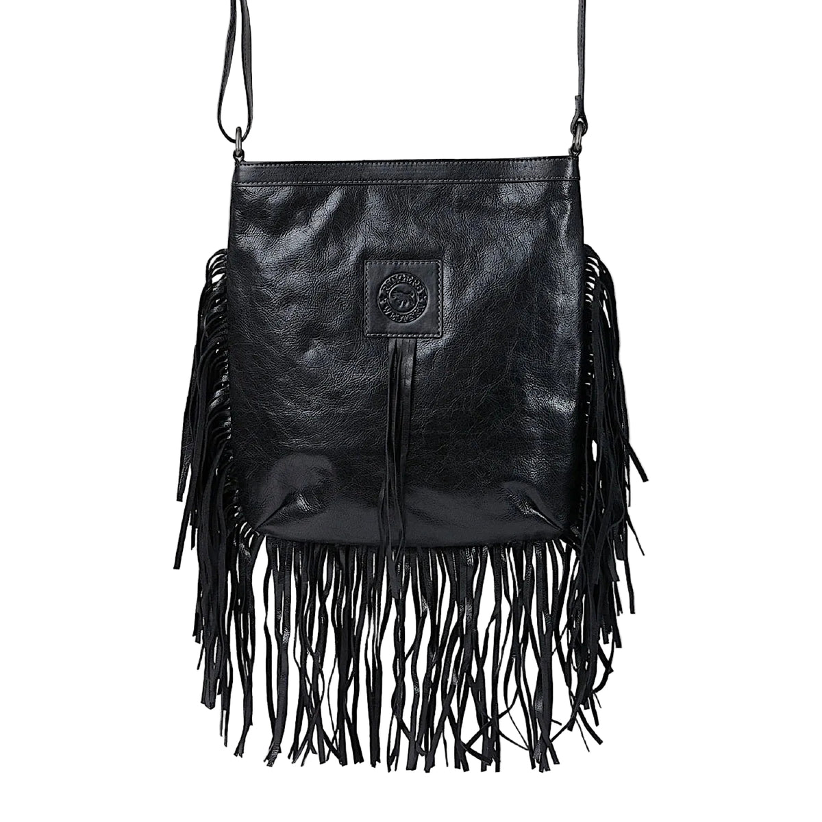 Ringers Western Toro Tassle Hand Bag - Black