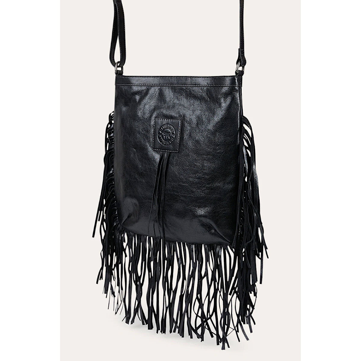 Ringers Western Toro Tassle Hand Bag - Black