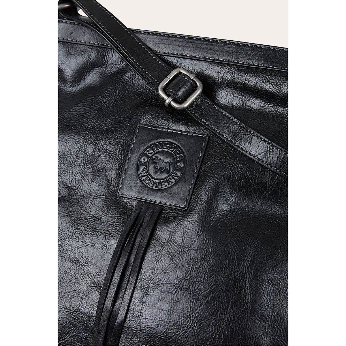 Ringers Western Toro Tassle Hand Bag - Black