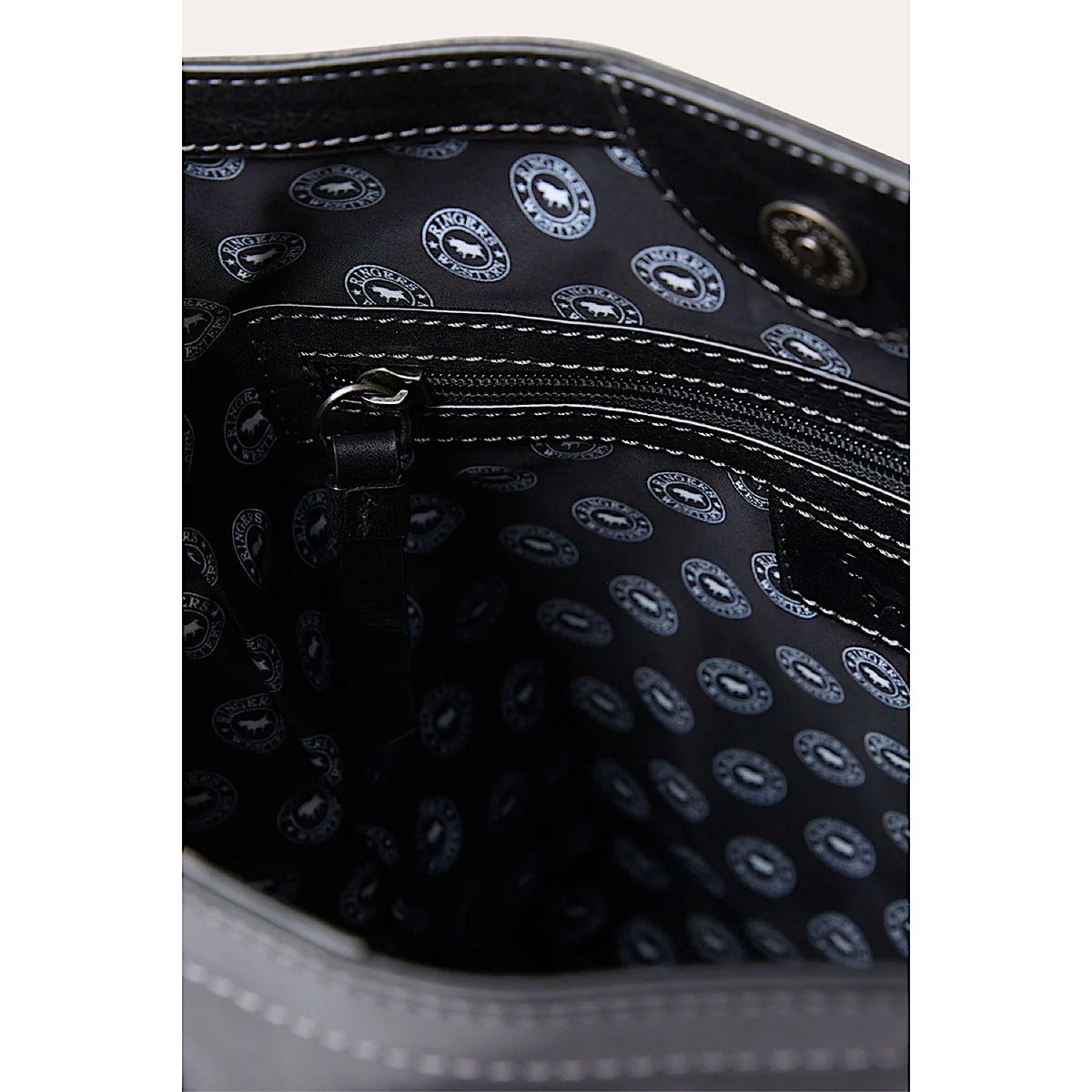 Ringers Western Toro Tassle Hand Bag - Black