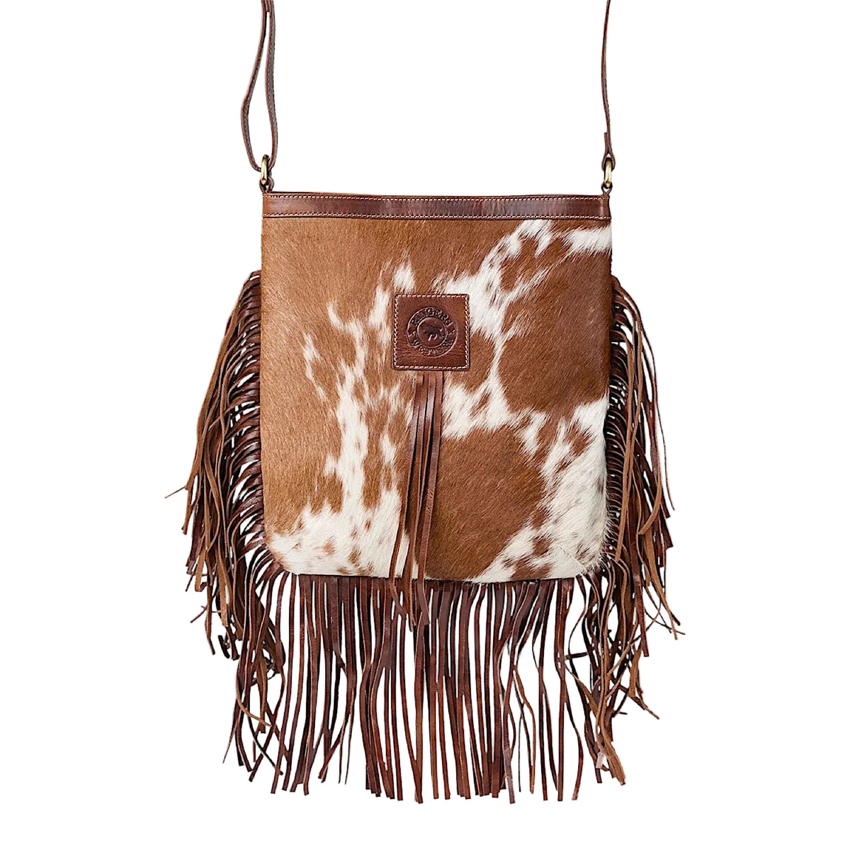 Ringers Western Toro Tassle Hand Bag - Cognac/Brown