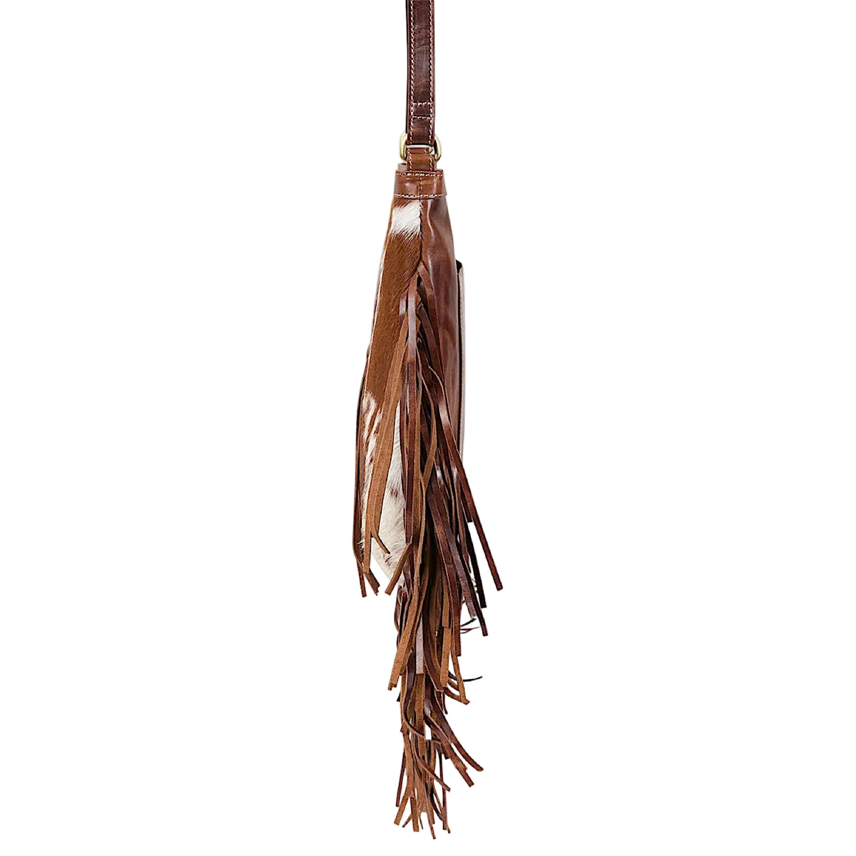 Ringers Western Toro Tassle Hand Bag - Cognac/Brown